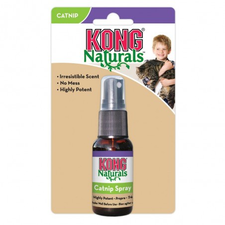 KONG - Herbe � chat en spray