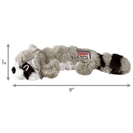 KONG - Jouet Chien Scrunch Knots Raton Laveur