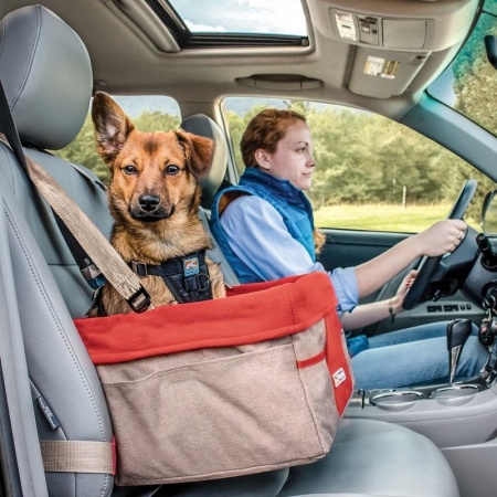KURGO - Siège Réhausseur / Panier Transport Chien HEATHER