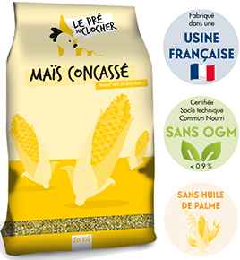 LE PRÉ DU CLOCHER - Maïs Concassé 20 Kg