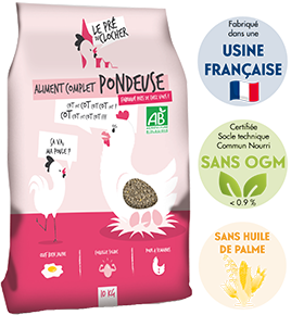 LE PRÉ DU CLOCHER - Pondeuse Bio 10 Kg