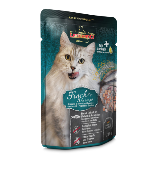 L�ONARDO - Fisch + Shrimps - P�t� de Poisson + Crevettes