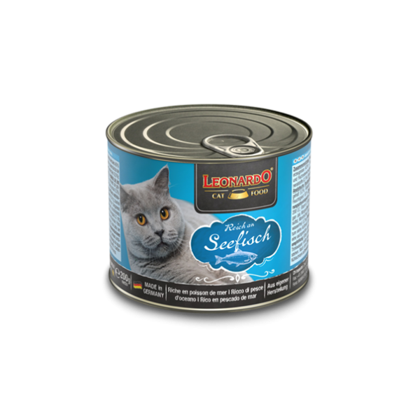 L�ONARDO� - SUPER PREMIUM QUALITY Chat riche en Poisson de la Mer