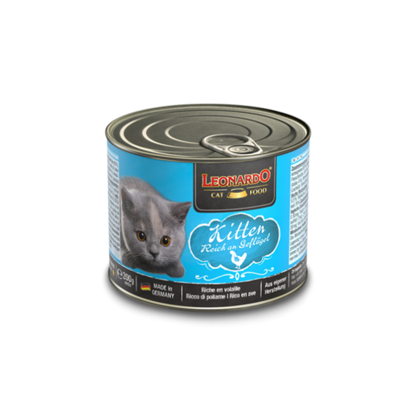 L�ONARDO� - SUPER PREMIUM QUALITY Kitten riche en Volaille