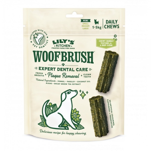 LILY\'S KITCHEN - B�tonnets dentaires � m�cher WOOFBRUSH