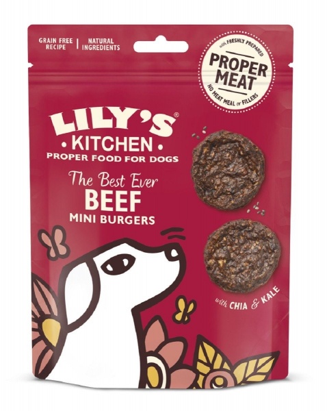 LILY\'S KITCHEN - Beef mini burgers - Mini Burgers au b�uf