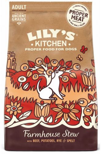 LILY\'S KITCHEN - Croquettes chien adulte au boeuf et � la pomme de terre