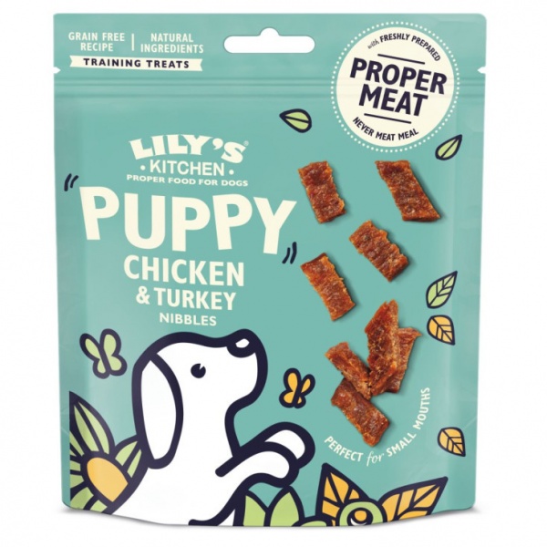 LILY\'S KITCHEN - Friandises Tendres Chiot POULET & DINDE