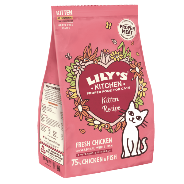 LILY\'S KITCHEN - Kitten Recipe - Croquettes sans c�r�ales pour chaton