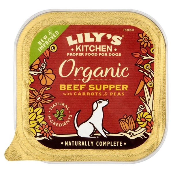 LILY\'S KITCHEN - Organic - Beef Supper - P�t�e tendre bio au b�uf