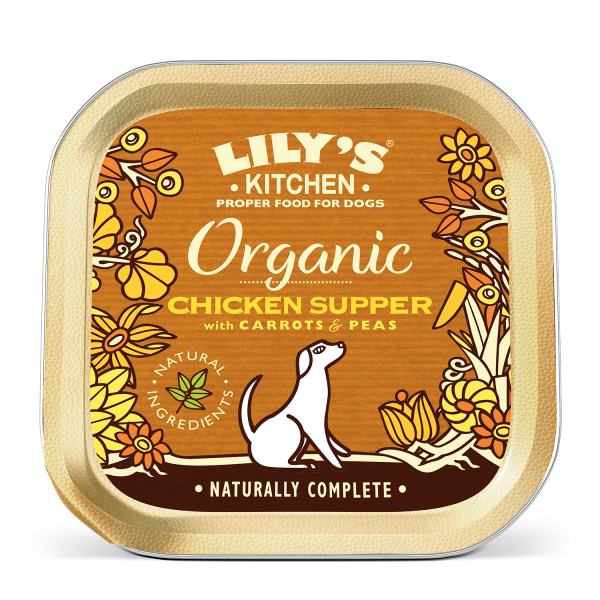LILY\'S KITCHEN - Organic - Chicken Supper - P�t�e tendre bio au poulet
