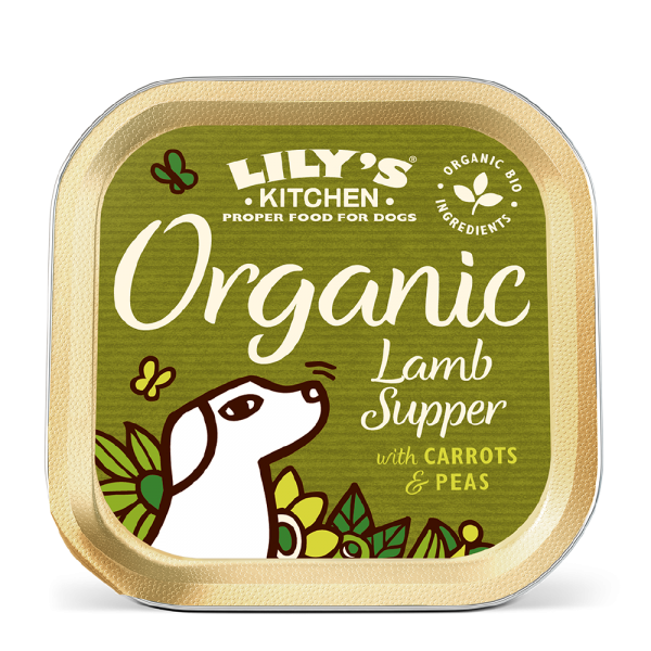 LILY\'S KITCHEN - Organic - Lamb Supper - P�t�e tendre bio � l\'agneau 150g