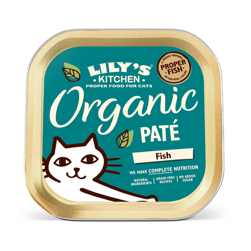 LILY\'S KITCHEN - P�t� Organic Chat au Poisson