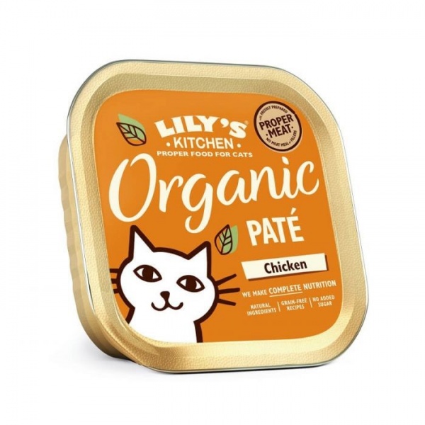 LILY\'S KITCHEN - P�t� Organic Chat au Poulet