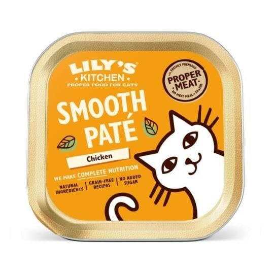 LILY\'S KITCHEN - P�t�e Bio pour Chat au Poulet