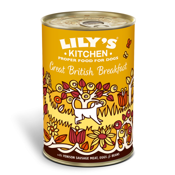 LILY\'S KITCHEN - P�t�e Chevreuil en sauce, Oeuf & Haricots