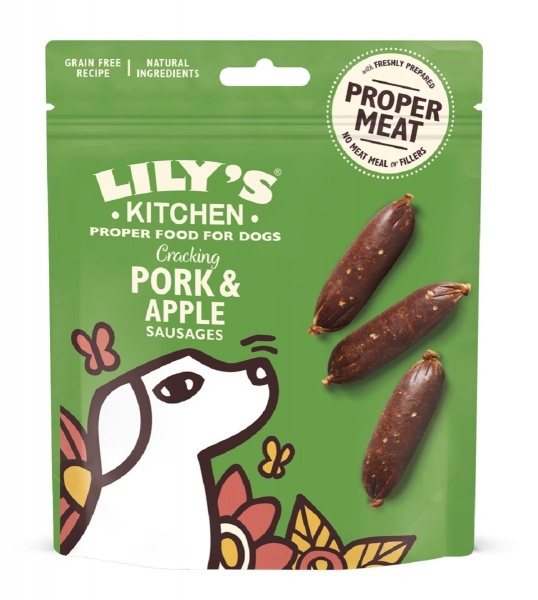 LILY\'S KITCHEN - Saucisses au porc et � la pomme 70 g