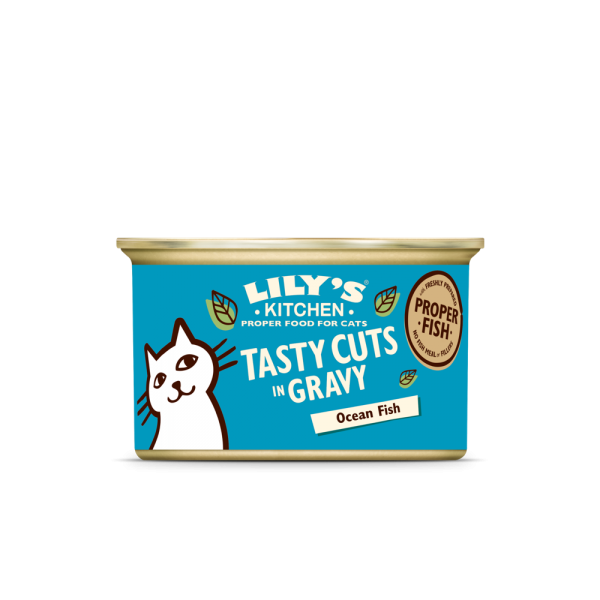 LILY\'S KITCHEN - Tasty Cuts in Gravy - Bouch�es en sauce au poisson de mer