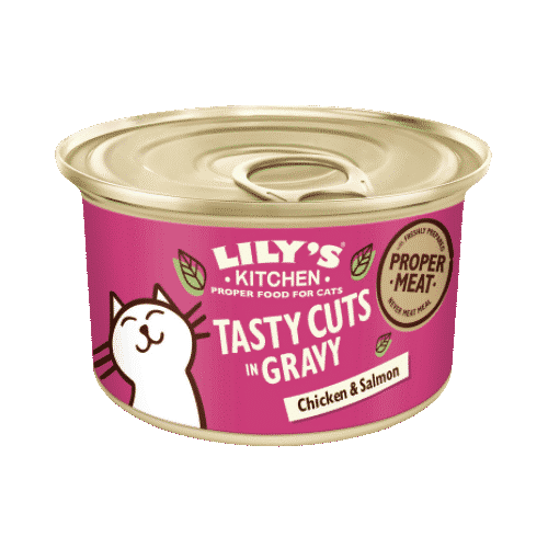 LILY\'S KITCHEN - Tasty Cuts in Gravy - Bouch�es en sauce Poulet & Saumon