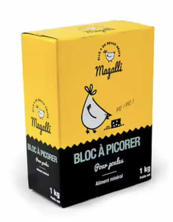 MAGALLI - BLOC A PICORER B/1 kg Aliment