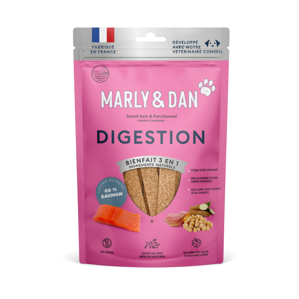 MARLY & DAN - Barres � macher DIGESTION Bienfait 3 en 1