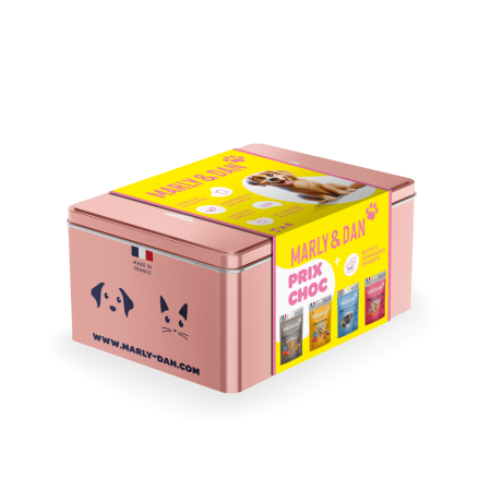 MARLY & DAN - Coffret Friandises Chien PRIX CHOC