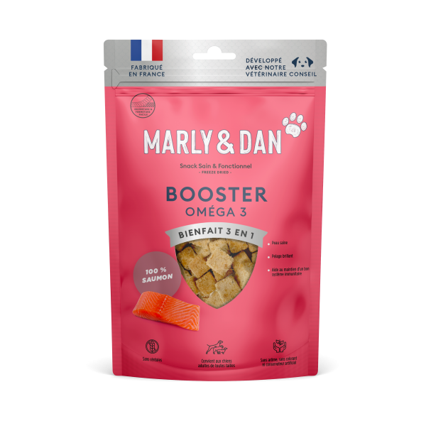 MARLY & DAN - Freeze Dried BOOSTER OM�GA 3 Action 3 en 1