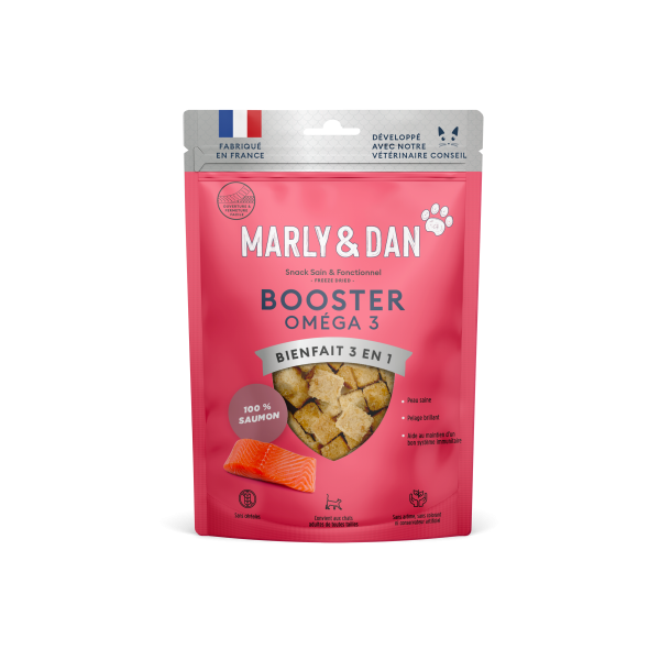 MARLY & DAN - Freeze Dried BOOSTER OM�GA 3 Action 3 en 1