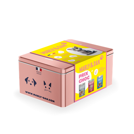 MARLY & DAN� -  Coffret Friandises Chat PRIX CHOC