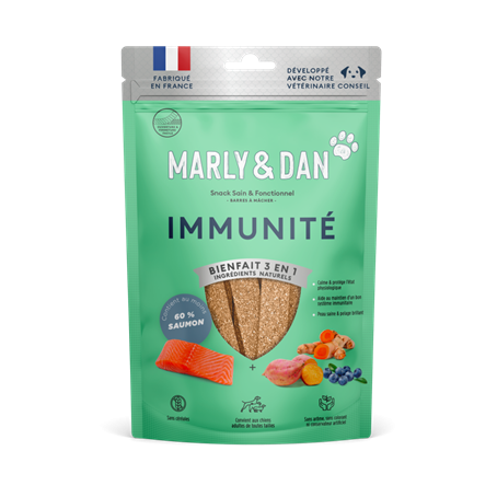 MARLY & DAN� - Barres � m�cher IMMUNIT� Bienfait 3 en 1