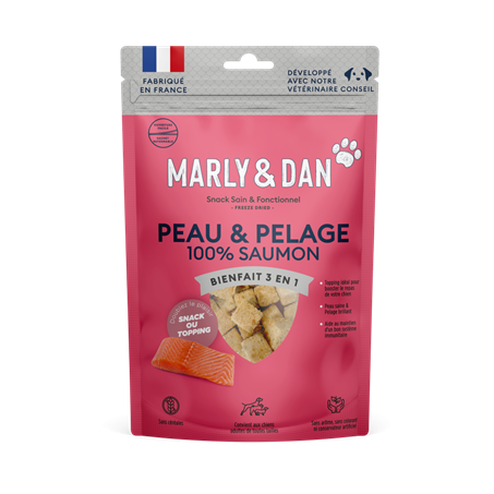 MARLY & DAN� - Tendres Bouch�es PEAU & PELAGE Source d\'Om�ga 3