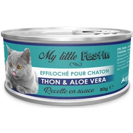My little Festin - �ffiloch� en Sauce pour Chaton THON & ALOE VERA