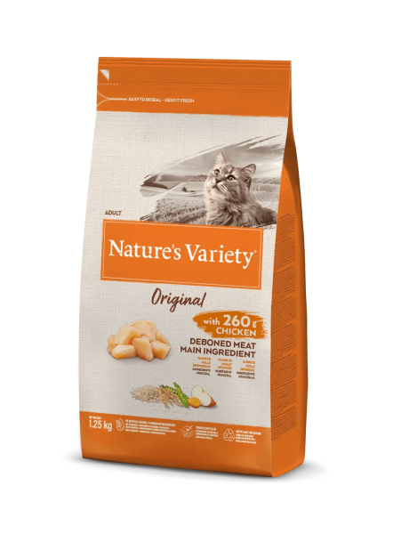 NATURE\'S VARIETY - Chat Adult Non St�rilis� Selected Poulet �lev� en Plein Air, Sans C�r�ales