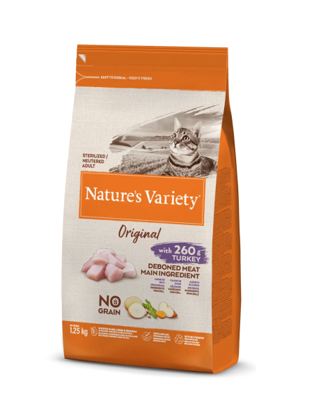 NATURE\'S VARIETY - Chat Adult St�rilis� Selected Dinde, Sans C�r�ales