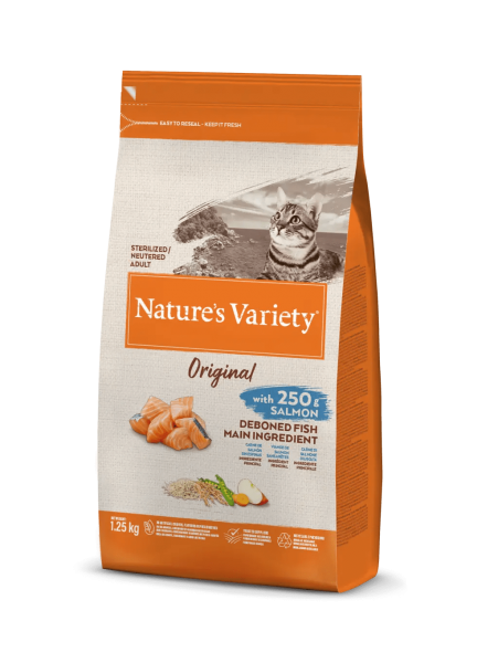 NATURE\'S VARIETY - Chat St�rilis� Selected Saumon, Sans C�r�ales