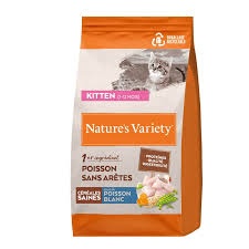 NATURE\'S VARIETY - Chaton (Healthy Grains) POISSON BLANC