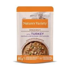 NATURE\'S VARIETY - Sachet Bouch�es en Sauce pour Chat au DINDE