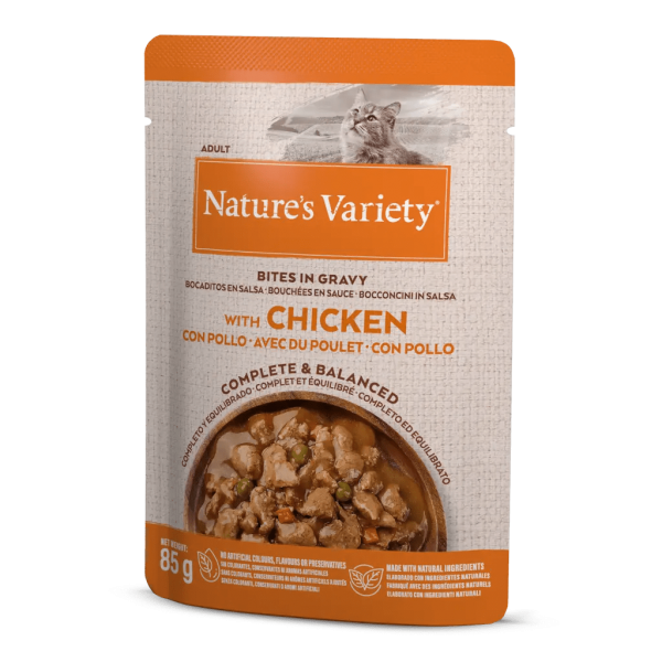 NATURE\'S VARIETY - Sachet de Bouch�es pour Chat au Poulet