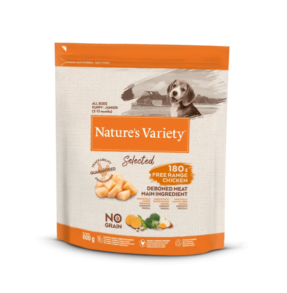 NATURE\'S VARIETY - Selected Chien Junior Toutes Races Poulet �lev� en Plein Air