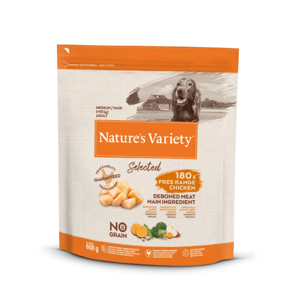 NATURE\'S VARIETY - Selected Chien Medium & Maxi Adult Poulet
