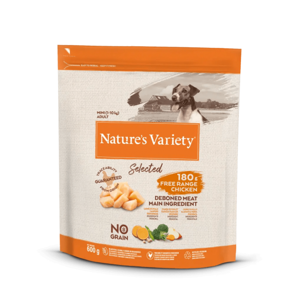 NATURE\'S VARIETY - Selected Mini Poulet �lev� en Plein Air pour Chien