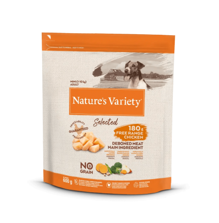 NATURE\'S VARIETY - Selected Mini Poulet Élevé en Plein Air pour Chien