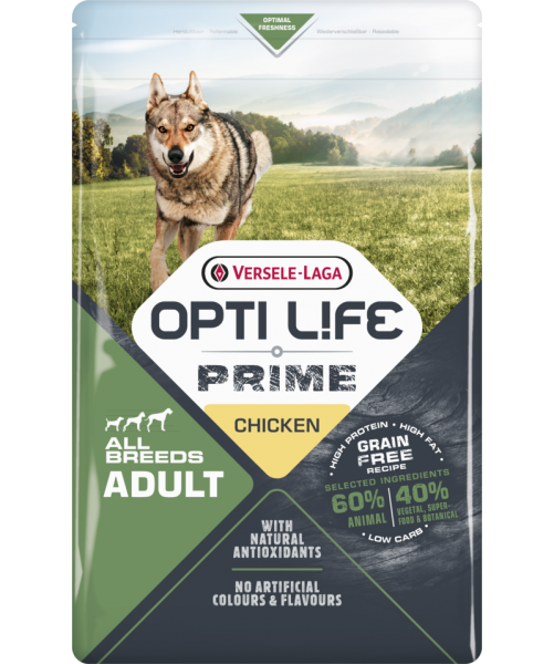 OPTI LIFE Prime - Adulte poulet toutes races