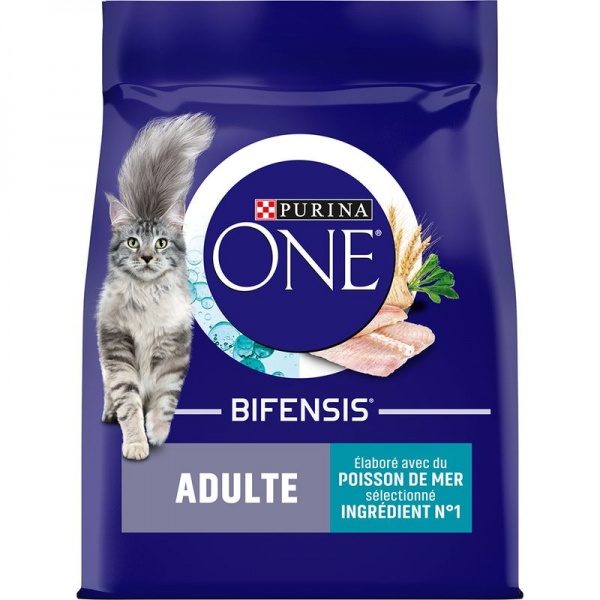 PURINA ONE - Chat Adult Non St�rilis� Poisson de la Mer