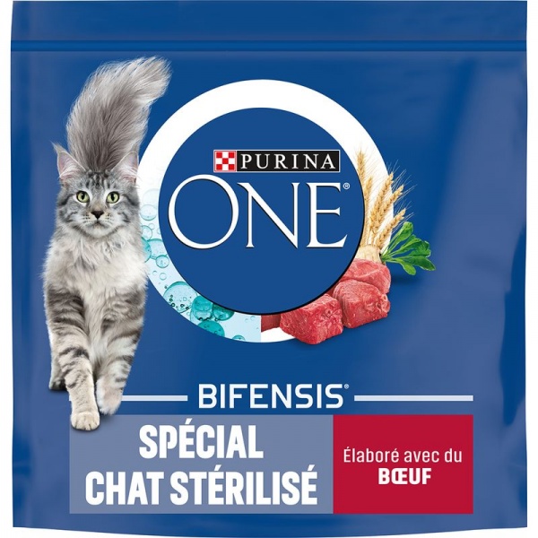 PURINA ONE - Chat St�rilis� Boeuf