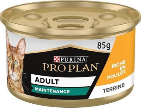 PURINA PROPLAN - Adulte Maintenance Terrine au POULET (85g.)