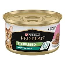PURINA PROPLAN - Adulte St&eacute;rilis&eacute; Terrine THON & SAUMON (85g.)