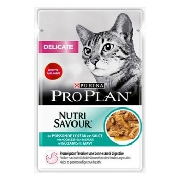 PURINA PROPLAN - NutriSavour Delicate Poisson P�t�e en sauce