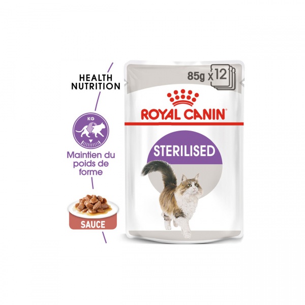 ROYAL CANIN - Sterilised Sauce 12x85g