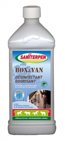 SANITERPEN - Désinfectant Odorisant Box & Van 